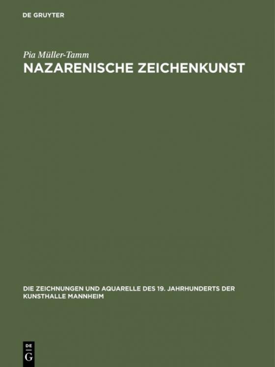 Cover-Bild Nazarenische Zeichenkunst