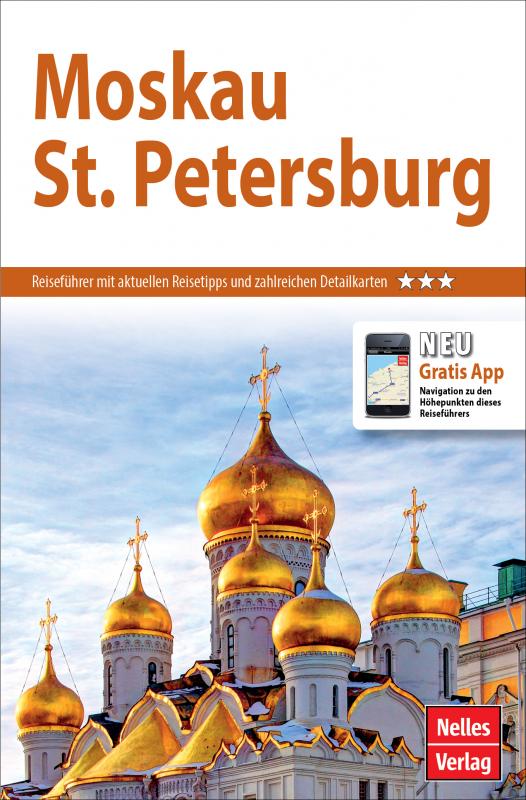 Cover-Bild Nelles Guide Reiseführer Moskau - St. Petersburg