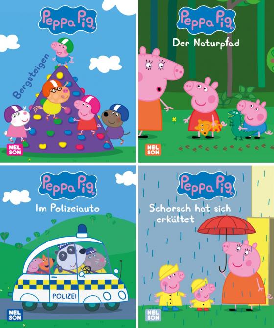 Cover-Bild Nelson Mini-Bücher: 4er Peppa Pig 25-28