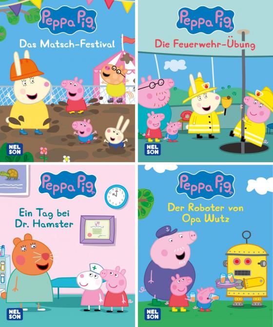 Cover-Bild Nelson Mini-Bücher: 4er Peppa Pig 29-32