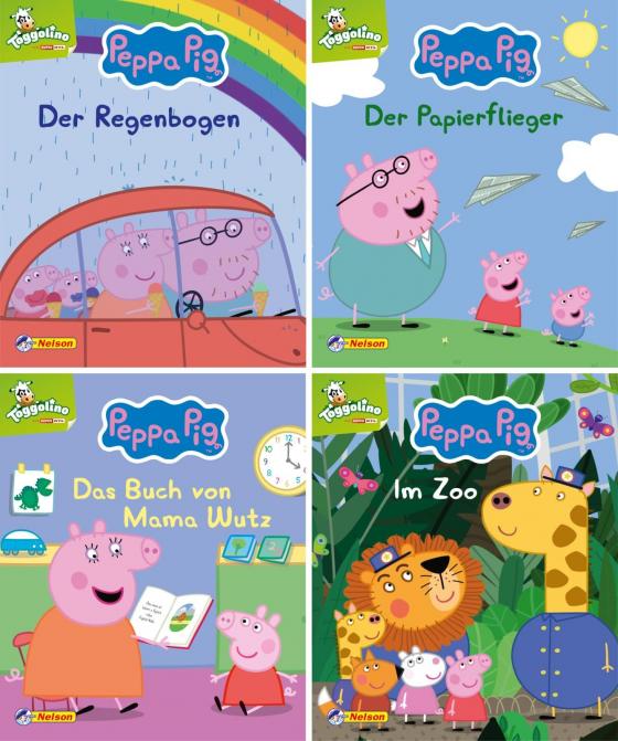 Cover-Bild Nelson Mini-Bücher: 4er Peppa Pig 9-12