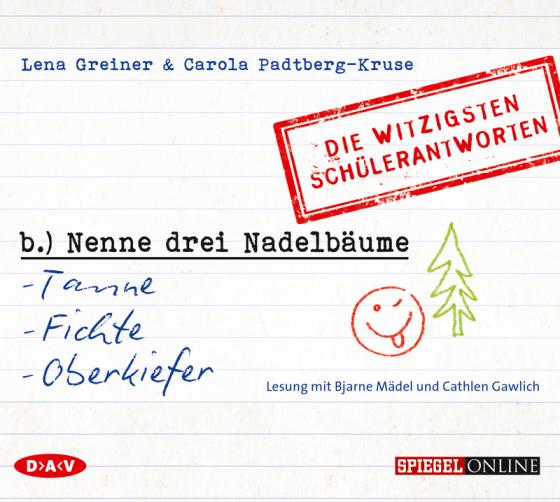 Cover-Bild »Nenne drei Nadelbäume: Tanne, Fichte, Oberkiefer«. Die witzigsten Schülerantworten