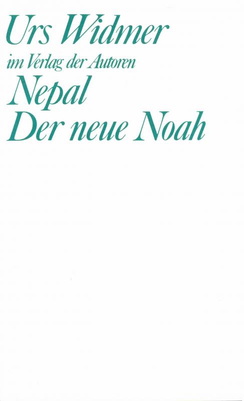 Cover-Bild Nepal. Der neue Noah