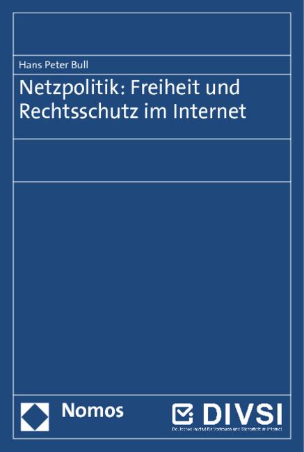 Cover-Bild Netzpolitik: Freiheit und Rechtsschutz im Internet