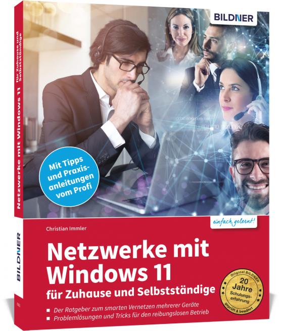 Cover-Bild Netzwerke mit Windows 11 - für Zuhause und Selbstständige