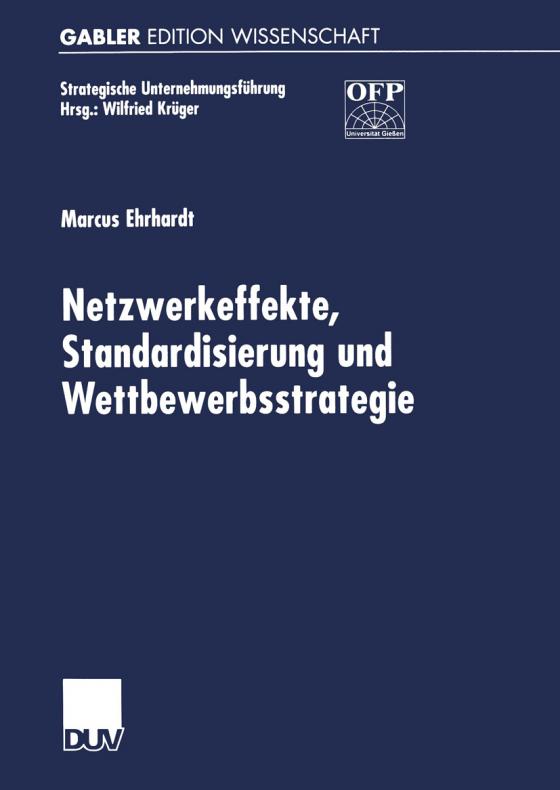 Cover-Bild Netzwerkeffekte, Standardisierung und Wettbewerbsstrategie