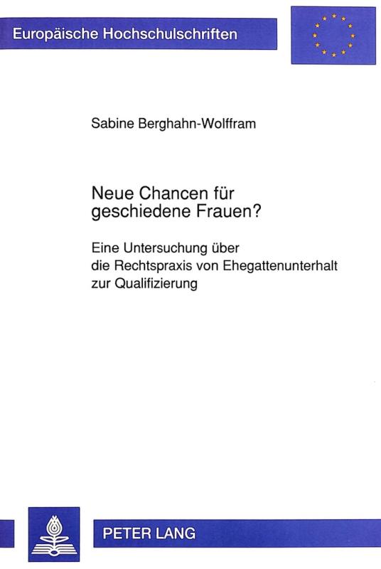 Cover-Bild Neue Chancen für geschiedene Frauen?