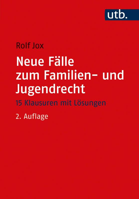 Cover-Bild Neue Fälle zum Familien- und Jugendrecht