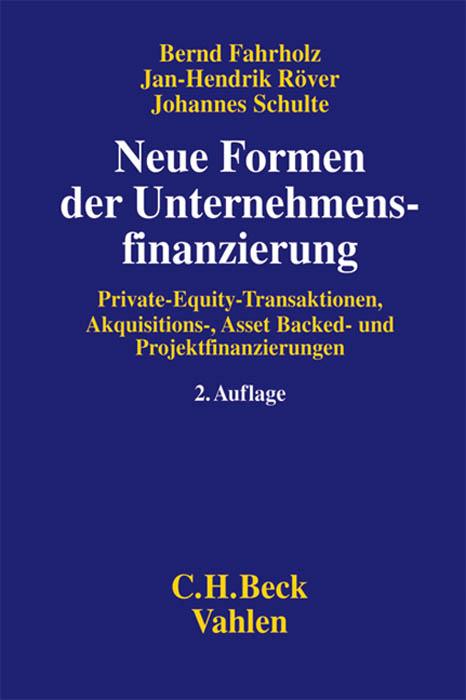 Cover-Bild Neue Formen der Unternehmensfinanzierung