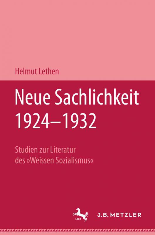 Cover-Bild Neue Sachlichkeit 1924–1932