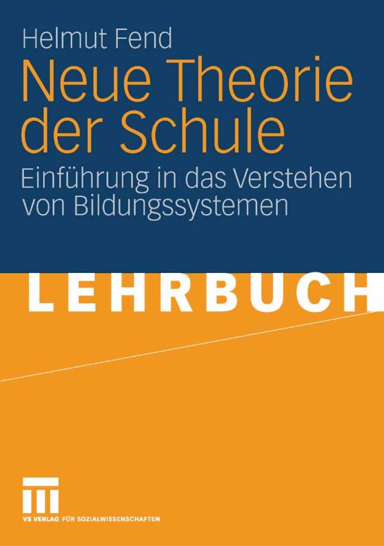 Cover-Bild Neue Theorie der Schule