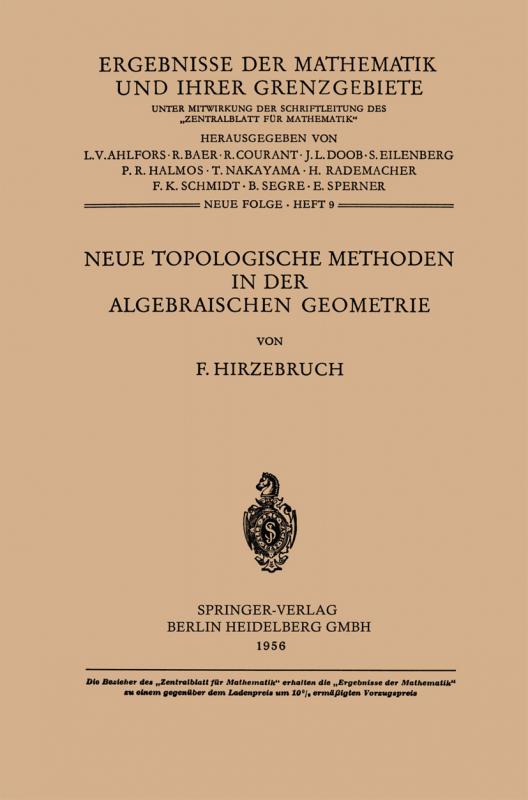Cover-Bild Neue Topologische Methoden in der Algebraischen Geometrie