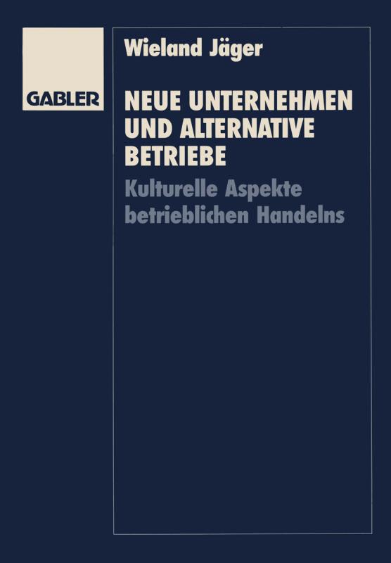 Cover-Bild Neue Unternehmen und alternative Betriebe