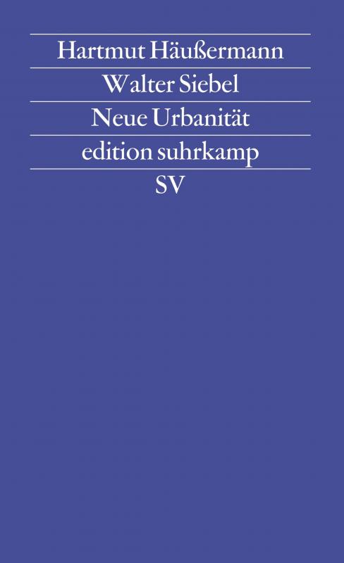 Cover-Bild Neue Urbanität