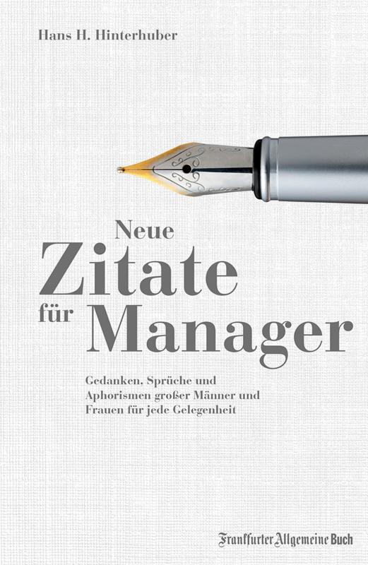 Cover-Bild Neue Zitate für Manager