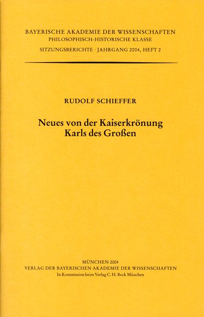 Cover-Bild Neues von der Kaiserkrönung Karls des Großen