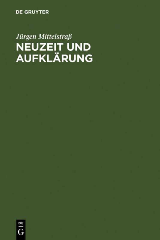 Cover-Bild Neuzeit und Aufklärung