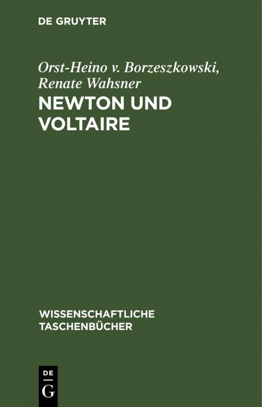 Cover-Bild Newton und Voltaire