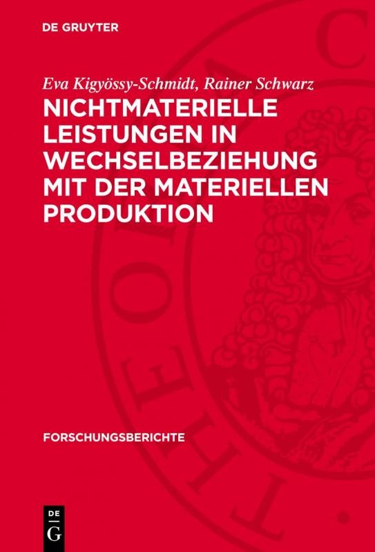 Cover-Bild Nichtmaterielle Leistungen in Wechselbeziehung mit der materiellen Produktion