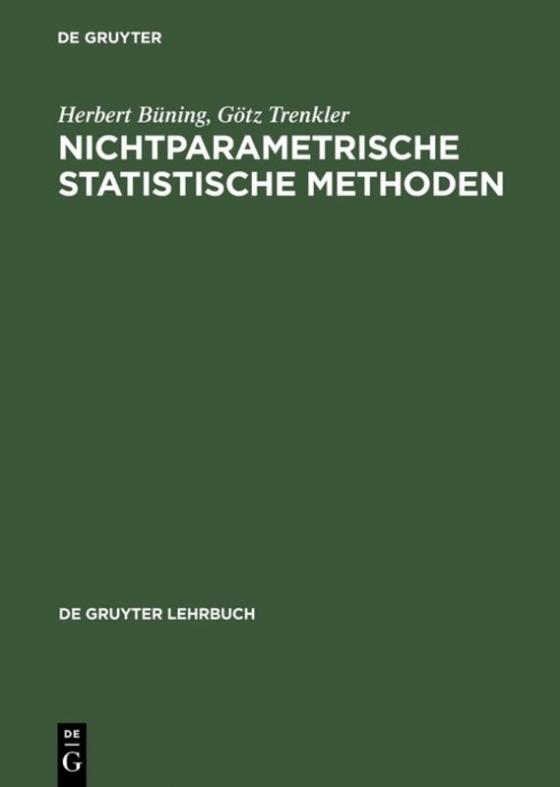 Cover-Bild Nichtparametrische statistische Methoden