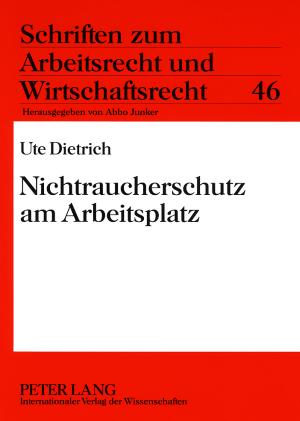 Cover-Bild Nichtraucherschutz am Arbeitsplatz