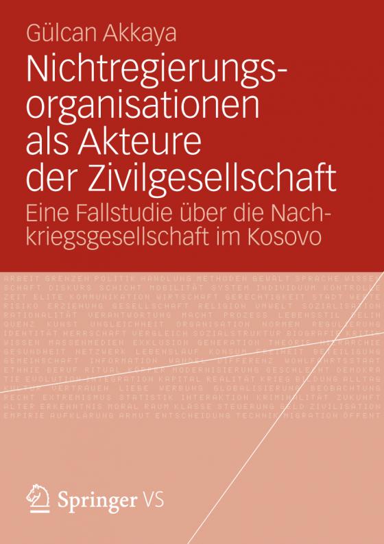 Cover-Bild Nichtregierungsorganisationen als Akteure der Zivilgesellschaft