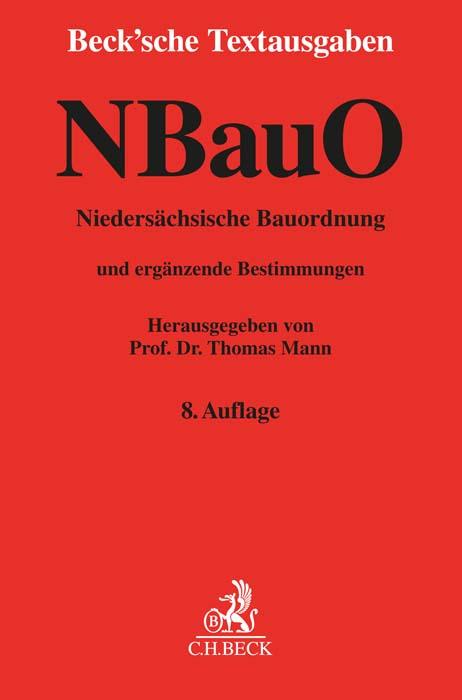 Cover-Bild Niedersächsische Bauordnung