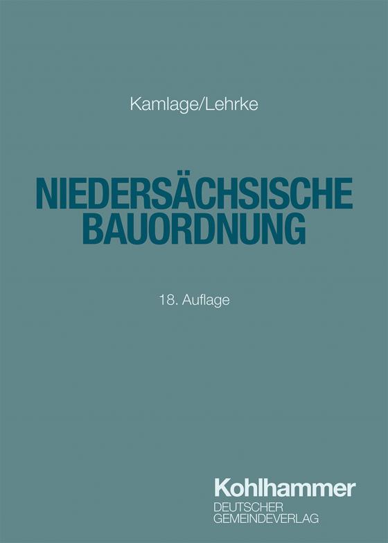 Cover-Bild Niedersächsische Bauordnung