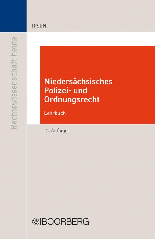 Cover-Bild Niedersächsisches Polizei- und Ordnungsrecht