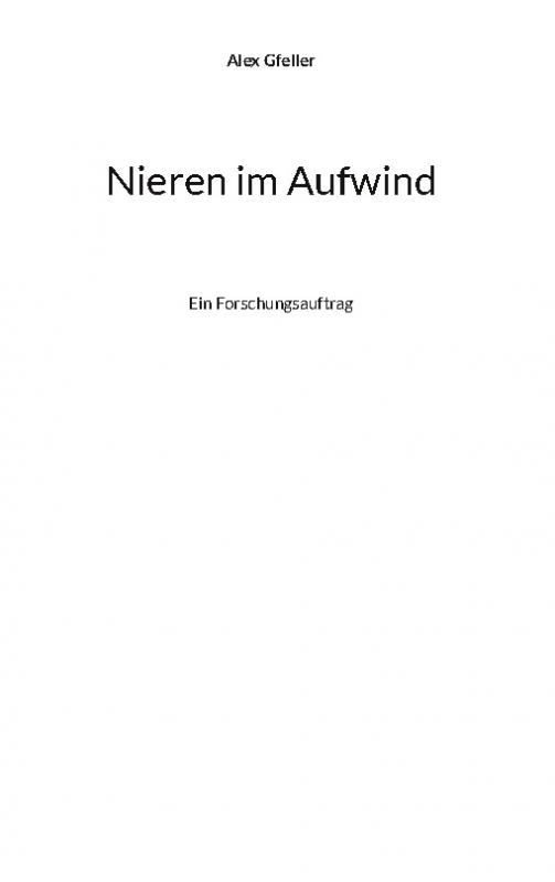 Cover-Bild Nieren im Aufwind