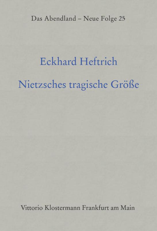 Cover-Bild Nietzsches tragische Grösse