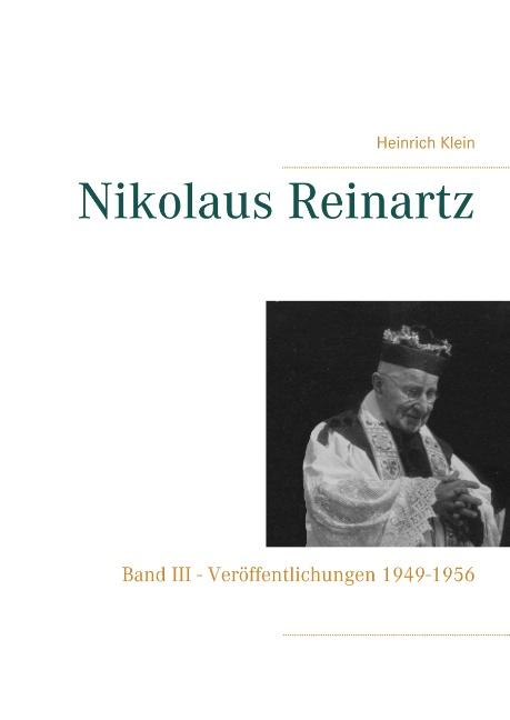 Cover-Bild Nikolaus Reinartz