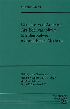 Cover-Bild Nikolaus von Amiens - Ars fidei catholicae