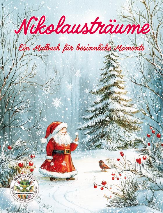 Cover-Bild Nikolausträume - Ein Malbuch für besinnliche Momente