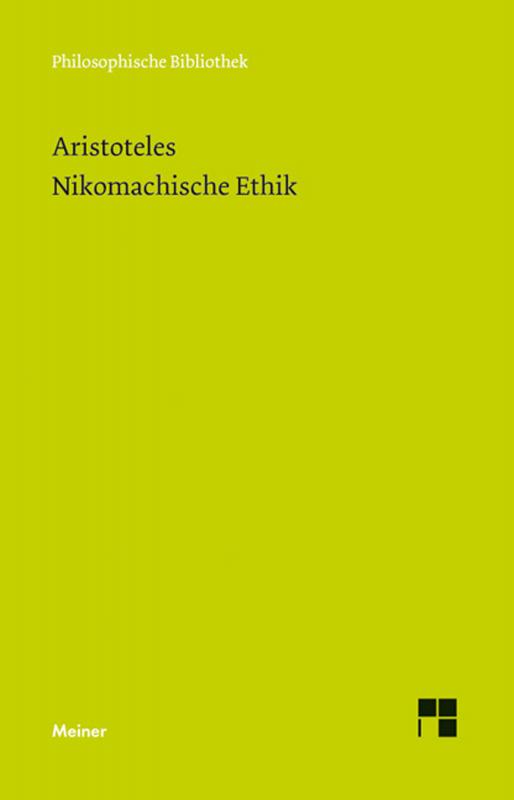 Cover-Bild Nikomachische Ethik