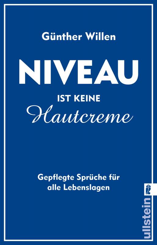 Cover-Bild Niveau ist keine Hautcreme