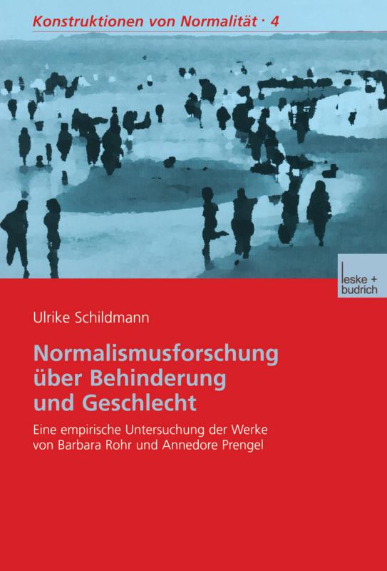 Cover-Bild Normalismusforschung über Behinderung und Geschlecht