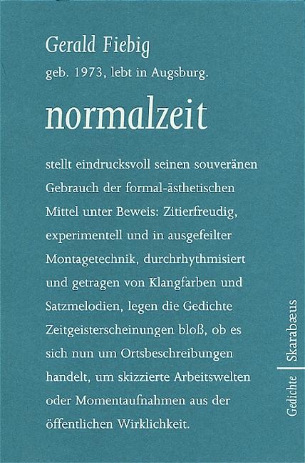 Cover-Bild normalzeit