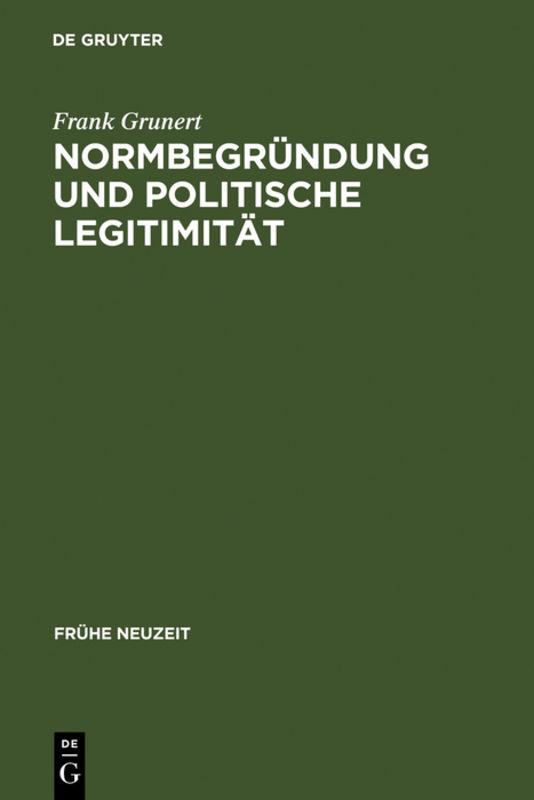 Cover-Bild Normbegründung und politische Legitimität