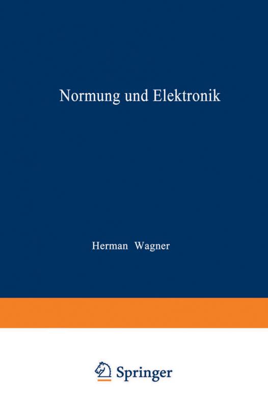 Cover-Bild Normung und Elektrotechnik