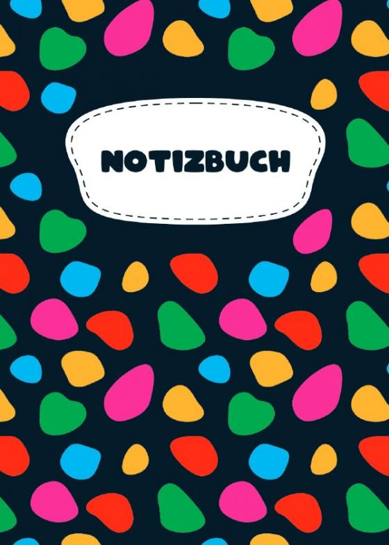 Cover-Bild Notizbuch "Bunte Bubbles"