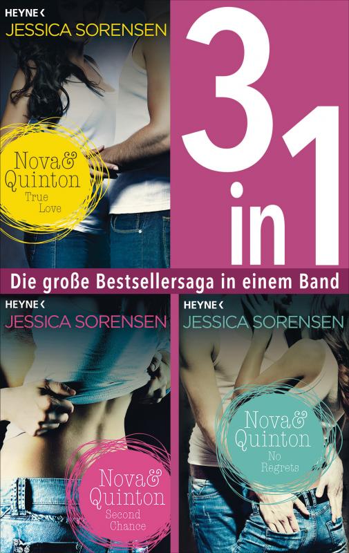 Cover-Bild Nova & Quinton 1-3: True Love / Second Chance / No Regrets (3in1-Bundle)