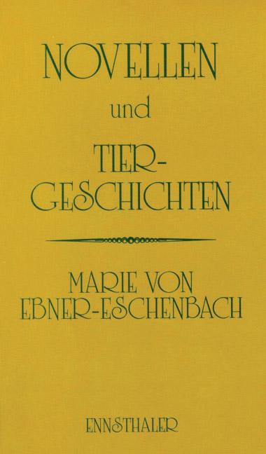 Cover-Bild Novellen und Tiergeschichten