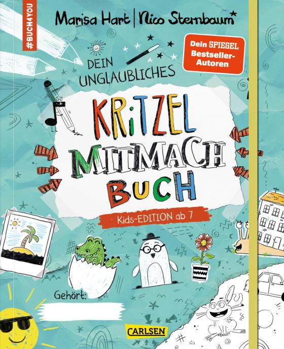 Cover-Bild #buch4you: Dein unglaubliches Kritzel-Mitmach-Buch