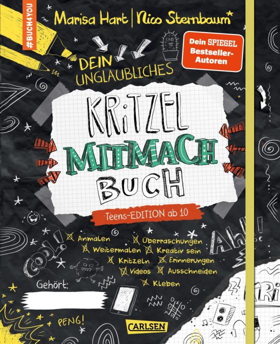 Cover-Bild #buch4you: Dein unglaubliches Kritzel-Mitmach-Buch