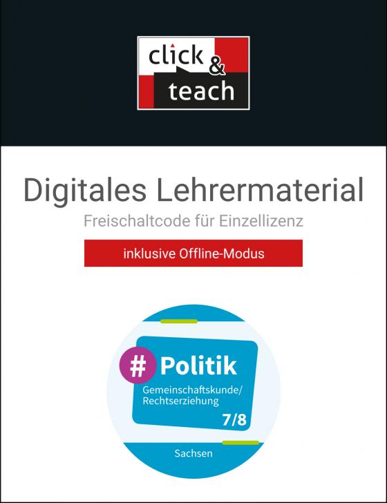Cover-Bild #Politik – Sachsen / #Politik SN click & teach 7/8 Box