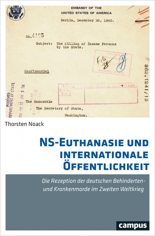 Cover-Bild NS-Euthanasie und internationale Öffentlichkeit