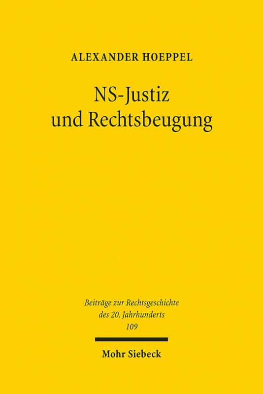 Cover-Bild NS-Justiz und Rechtsbeugung