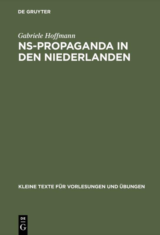 Cover-Bild NS-Propaganda in den Niederlanden