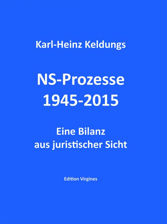 Cover-Bild NS-Prozesse 1945-2015